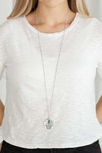 Desert Abundance - Blue Necklace - Paparazzi Accessories - Bling On The Jewels By Alyssa and Victoria