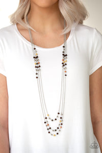 Seasonal Sensation - Multi Necklace - Paparazzi Accessories - Bling On The Jewels By Alyssa and Victoria