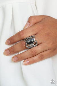 Go For Glow - Black Ring - Paparazzi Accessories - Bling On The Jewels By Alyssa and Victoria