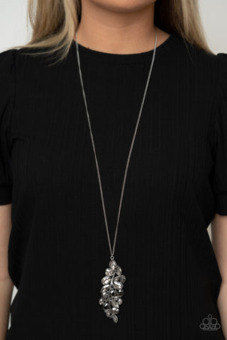 Take a Final BOUGH - Silver Necklace - Paparazzi Accessories - Bling On The Jewels By Alyssa and Victoria