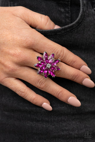 Am I GLEAMing? - Pink Ring - Paparazzi Accessories - Bling On The Jewels By Alyssa and Victoria