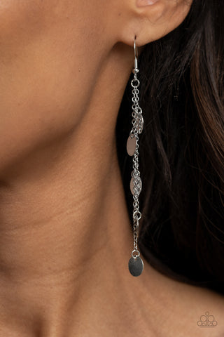 Take A Good Look - Silver Earrings - Paparazzi Accessories - Bling On The Jewels By Alyssa and Victoria