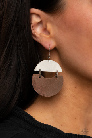 Watching The Sunrise - Copper Earrings - Paparazzi Accessories - Bling On The Jewels By Alyssa and Victoria