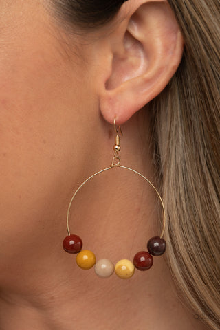 Let It Slide - Multi Earrings - Paparazzi Accessories - Bling On The Jewels By Alyssa and Victoria