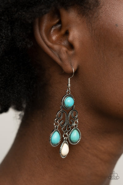 Canyon Chandelier - Multi Earrings - Paparazzi Accessories - Bling On The Jewels By Alyssa and Victoria