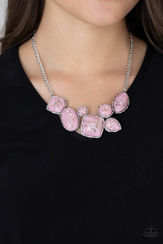 So Jelly - Pink Necklace - Paparazzi Accessories - Bling On The Jewels By Alyssa and Victoria