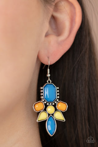 Vacay Vixen - Multi Earrings - Paparazzi Accessories - Bling On The Jewels By Alyssa and Victoria