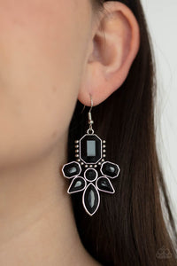 Vacay Vixen - Black Earrings - Paparazzi Accessories - Bling On The Jewels By Alyssa and Victoria