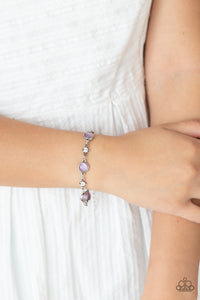 Use Your ILLUMINATION - Purple Bracelet - Paparazzi Accessories - Bling On The Jewels By Alyssa and Victoria