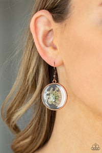 Happily Ever Eden - Copper Earrings - Paparazzi Accessories - Bling On The Jewels By Alyssa and Victoria