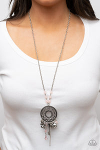 Making Memories - Pink Necklace - Paparazzi Accessories